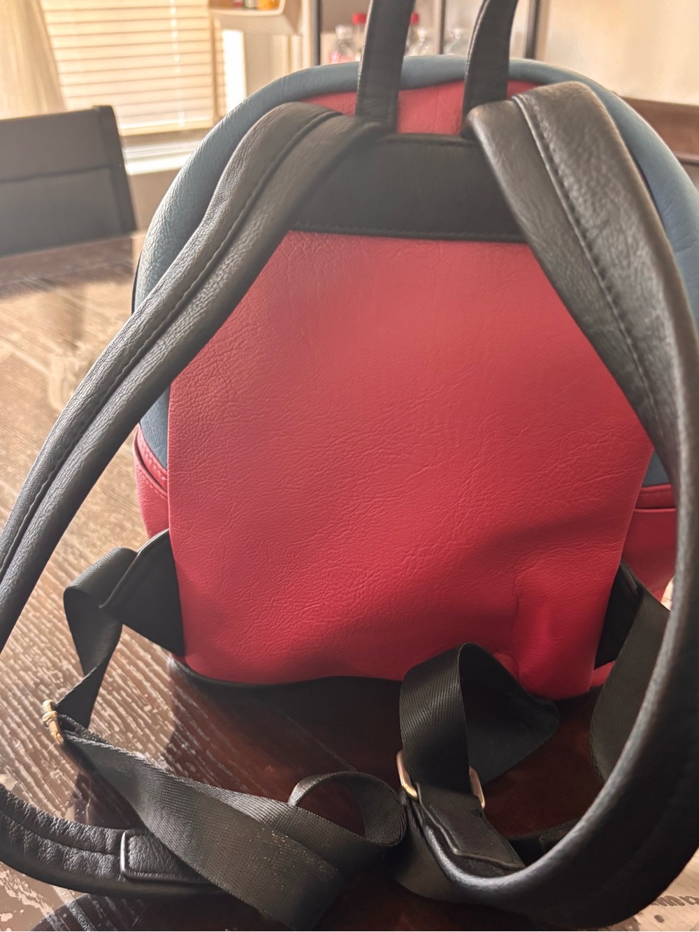 Stranger Things Mini Backpack in Blue and Red - Picture 2 of 3